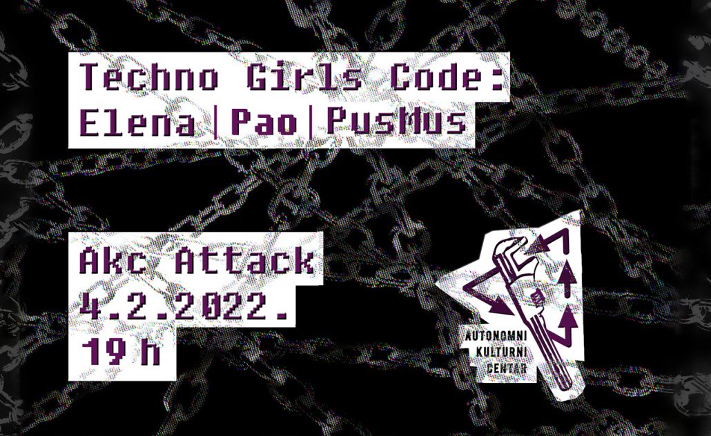 Techno Girls Code: Elena, Pao, PusMus