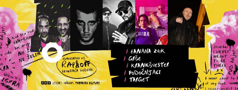 Rap&Off Grše Podočnjaci Target Banana Zvuk