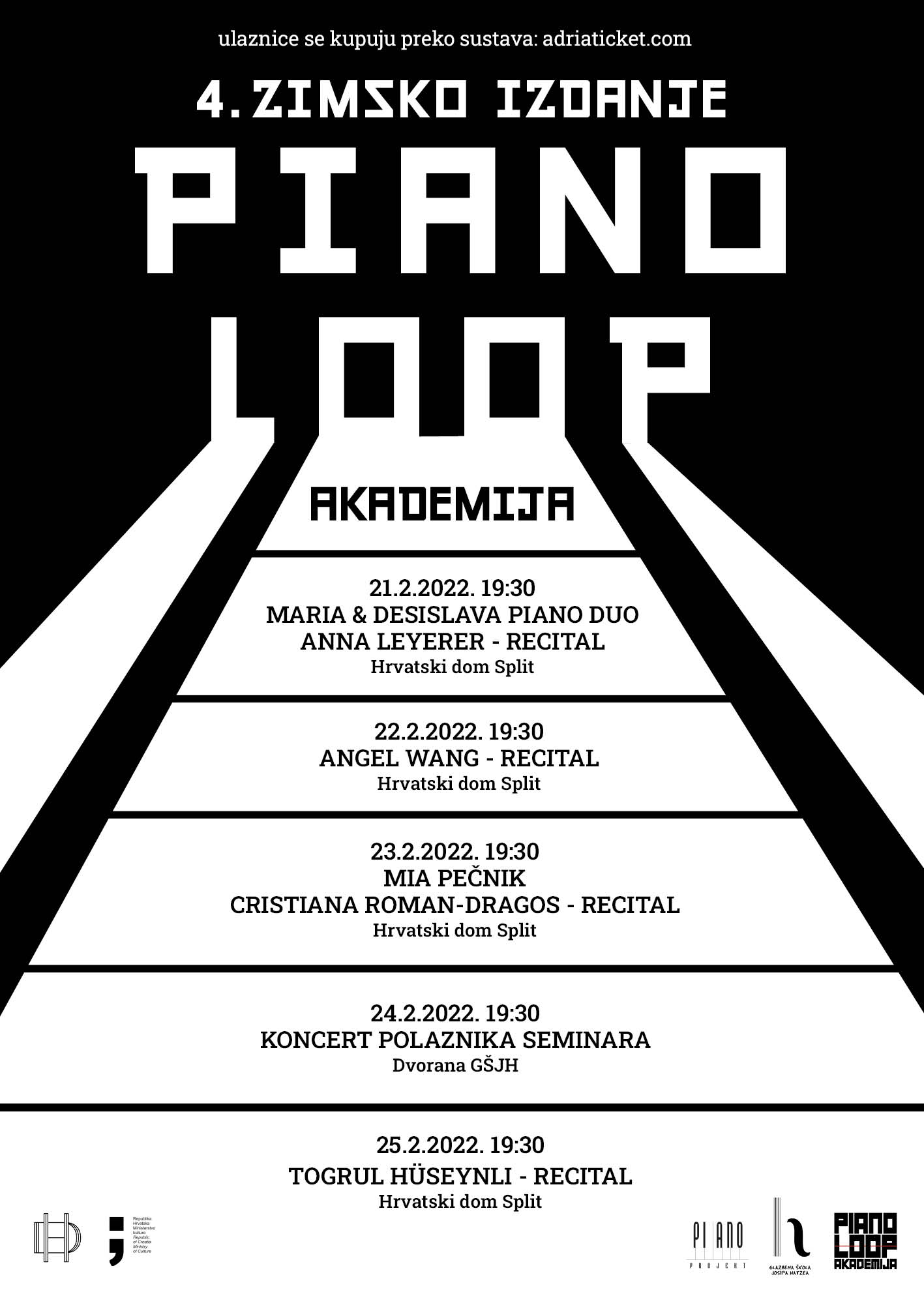 Piano loop - koncert: Angel Wang - Glazba.hr
