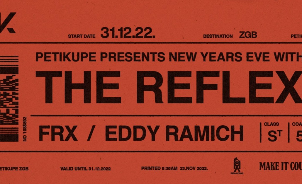 Peti Kupe pres. New Years Eve w/ The Reflex