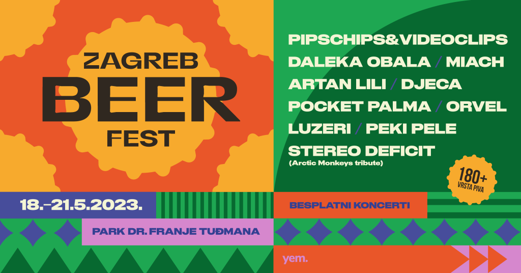 Zagreb Beer Fest 2023. najavio prva imena Glazba.hr