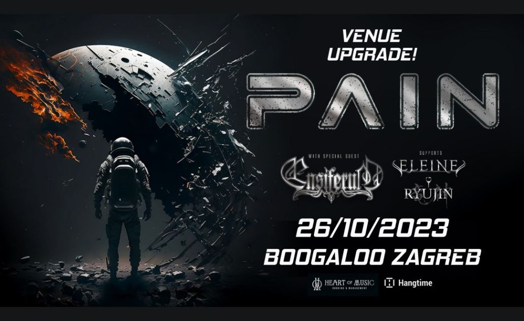 PAIN i Ensiferum u Boogaloou + gosti: Ryujin i Elein