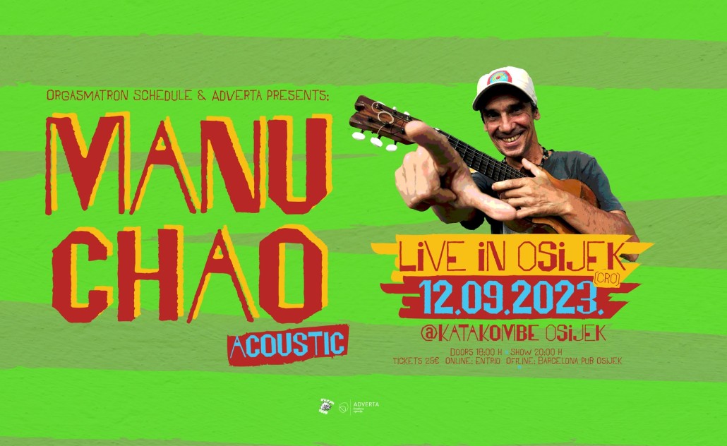 Manu Chao Acoustic u Osijeku