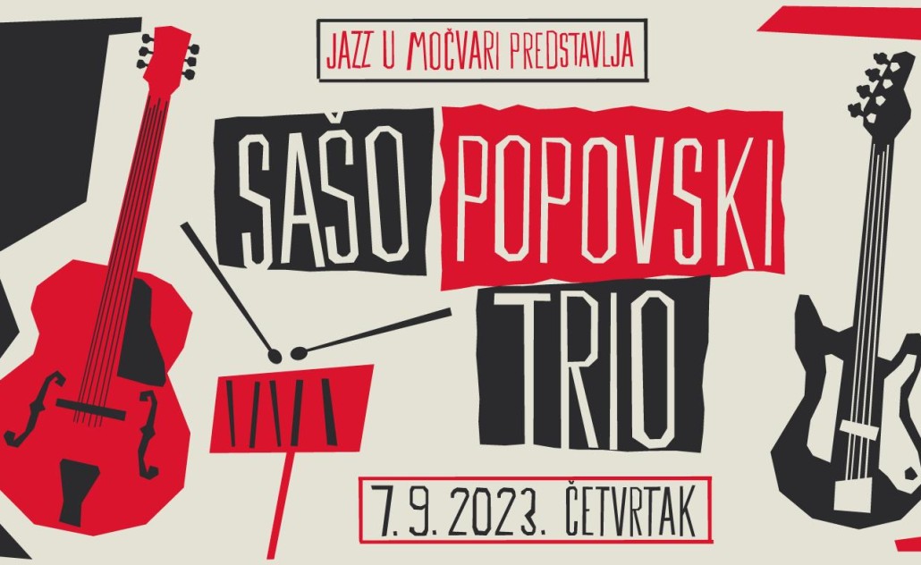 Sašo Popovski Trio u Močvari