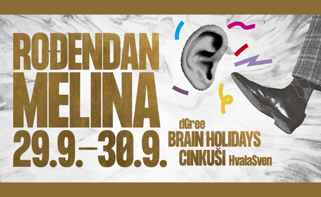 Brain Holidays, Cinkuši, DJ D-Gree i DJ Hvala Sven u Melinu