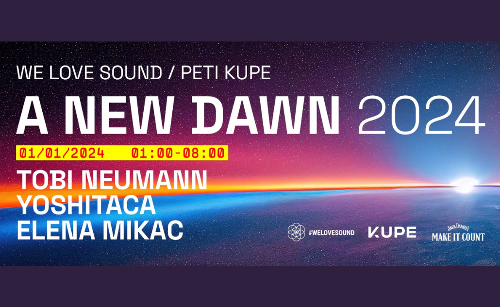 We Love Sound: A New Dawn 2024 @ Peti Kupe