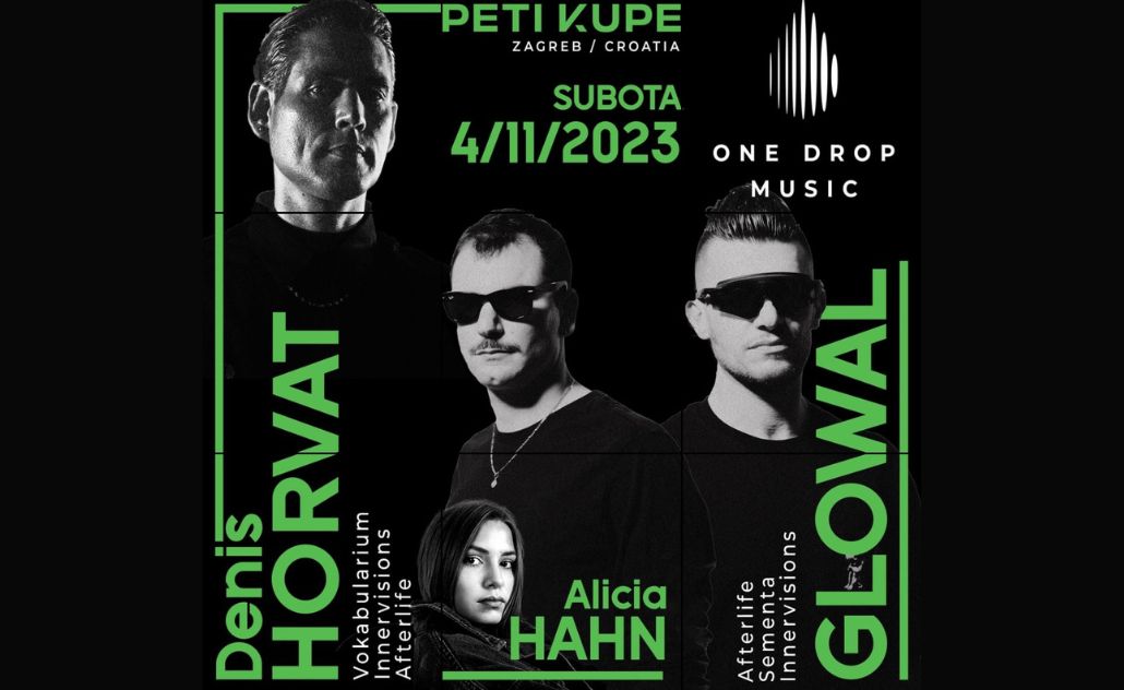 One Drop Music: Denis Horvat, Glowal i Alicia Hahn @ Peti Kupe