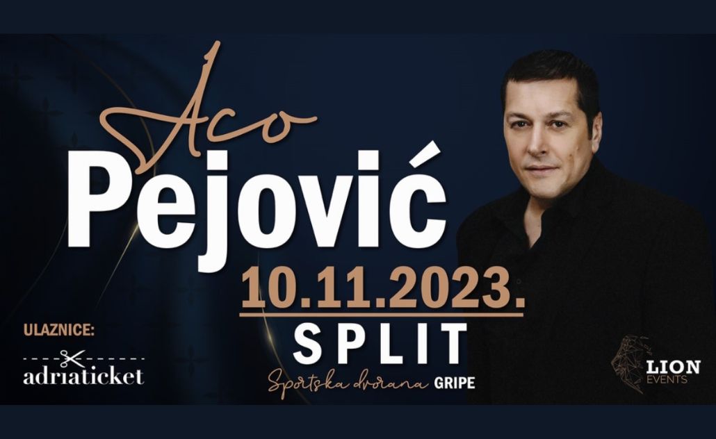 Aco Pejović u Splitu