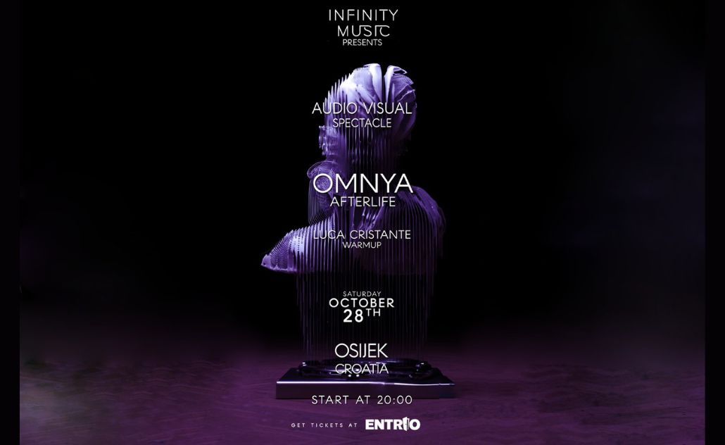 Infinity Music: Omnya & Cristante Luca @ Dvorana Zrinjevac Osijek