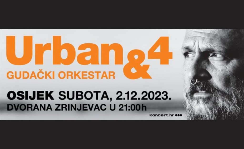 Događanja: Urban & 4 uz gudački orkestar u Osijeku