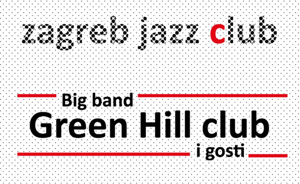 Zagreb jazz klub: Green Hill club big band i gosti u CKIM-u