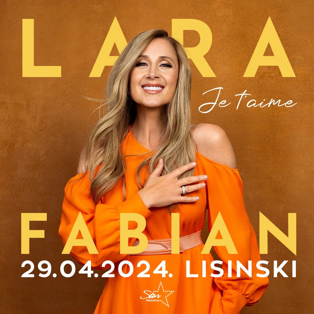 Lara Fabian u Lisinskom