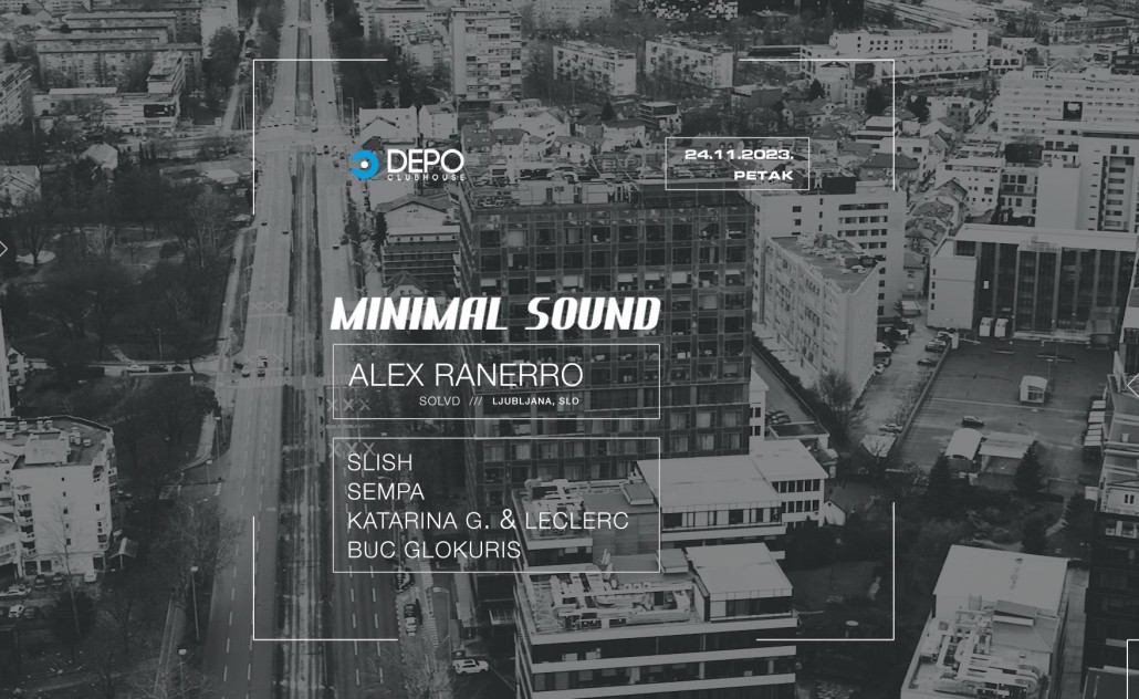 Minimal Sound: Alex Rannero @ Depo