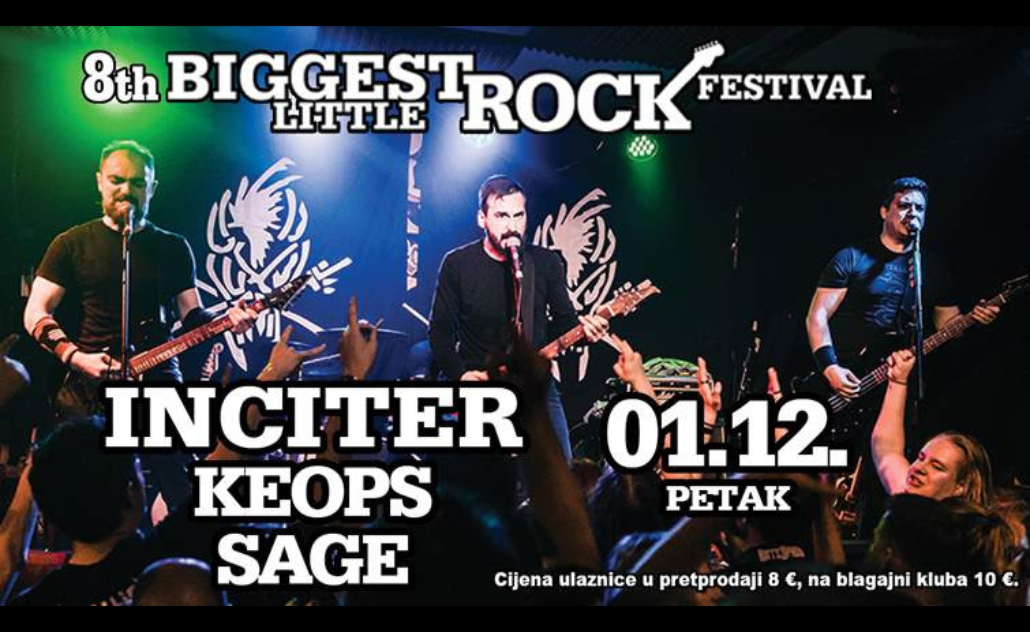 8th Biggest Little Rock Festival: Inciter, Keops i Sage