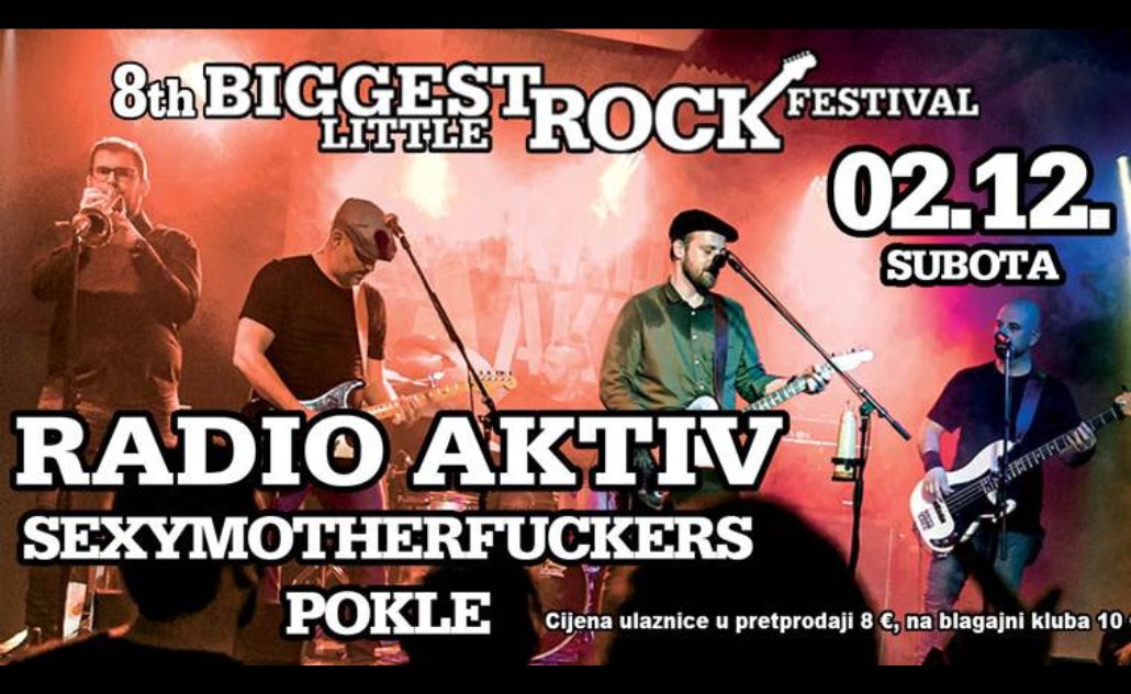 8th Biggest Little Rock Festival: Radio Aktiv, SexyMotherFuckers i Pokle