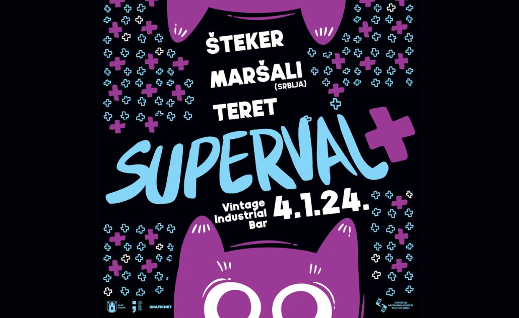 Superval+: Šteker, Maršali, TereT u Vintage Industrial Baru