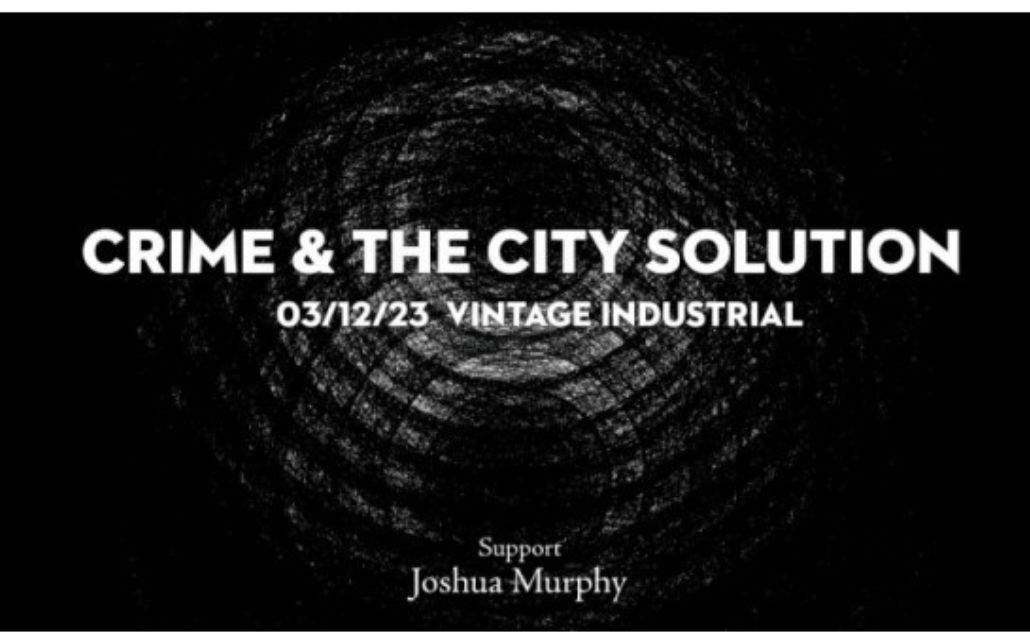 Crime & the City Solution u Vintage Industrial Baru