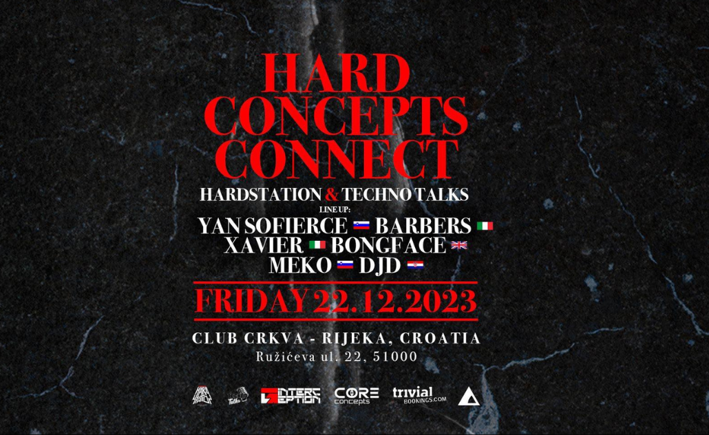 Hard Concepts Connect @ Club Crkva