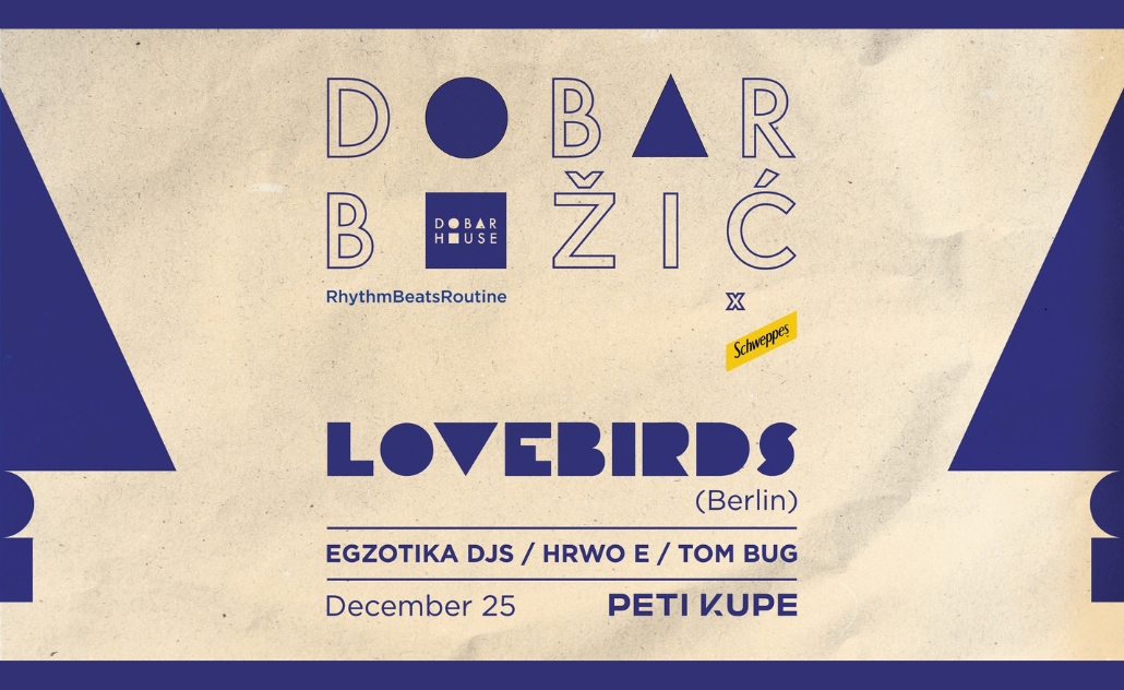 Dobar Božić: Lovebirds @ Peti Kupe