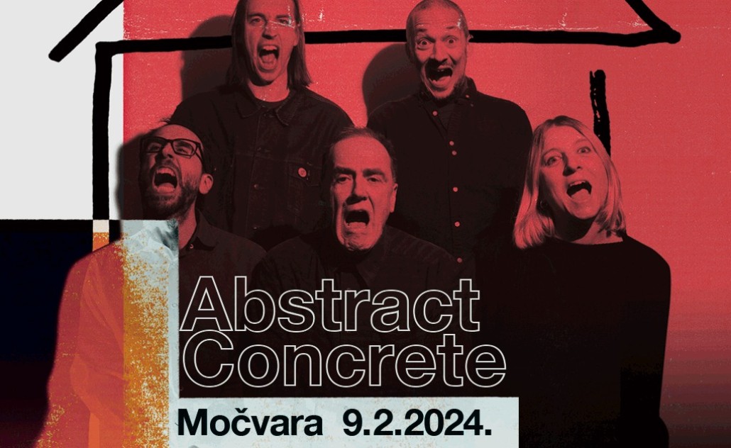 Avant rock koncert: Abstract Concrete u Močvari
