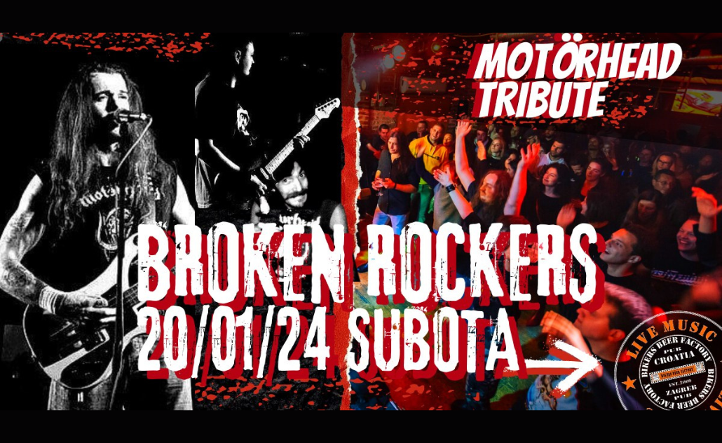 Motörhead tribute: Broken Rockers - Bikers Beer Factory