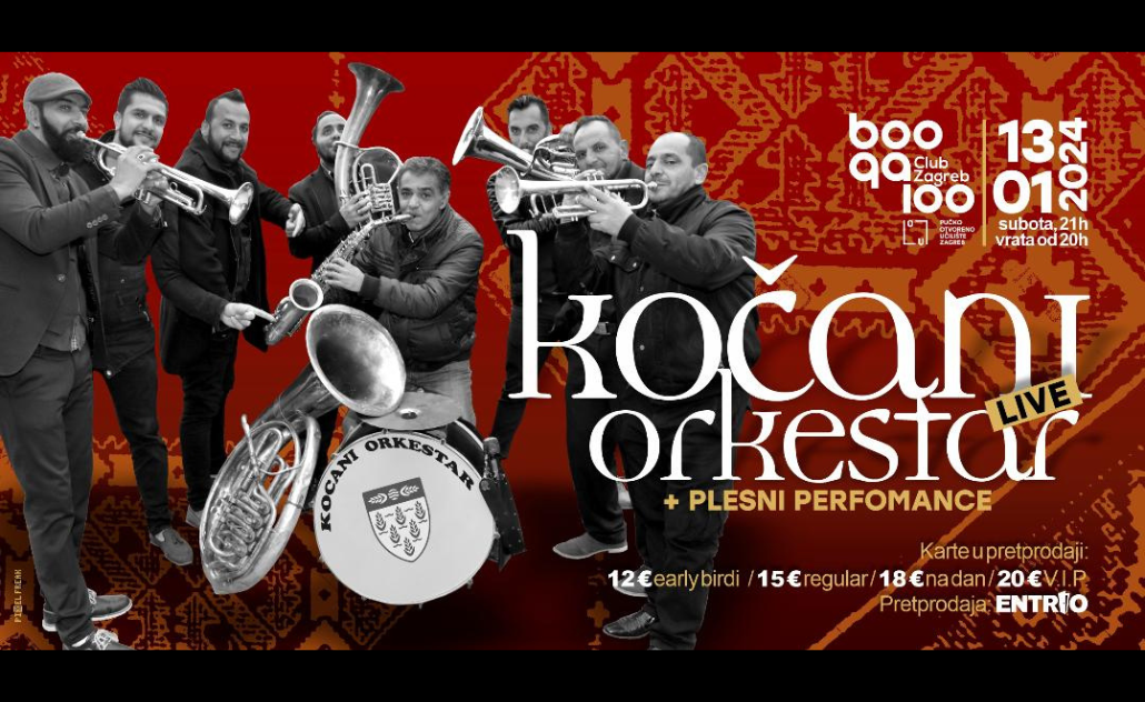 Balkan Fiesta Party: Kočani Orkestar u Boogaloou