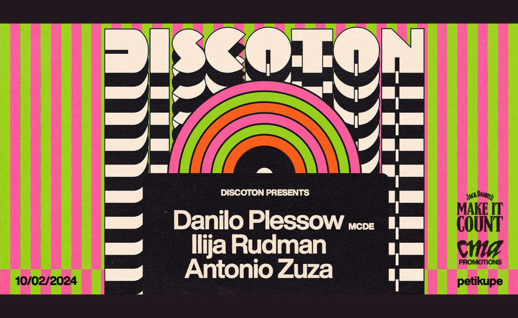 Discoton: Danilo Plessow (MCDE), Antonio Zuza, Ilija Rudman @ Peti Kupe