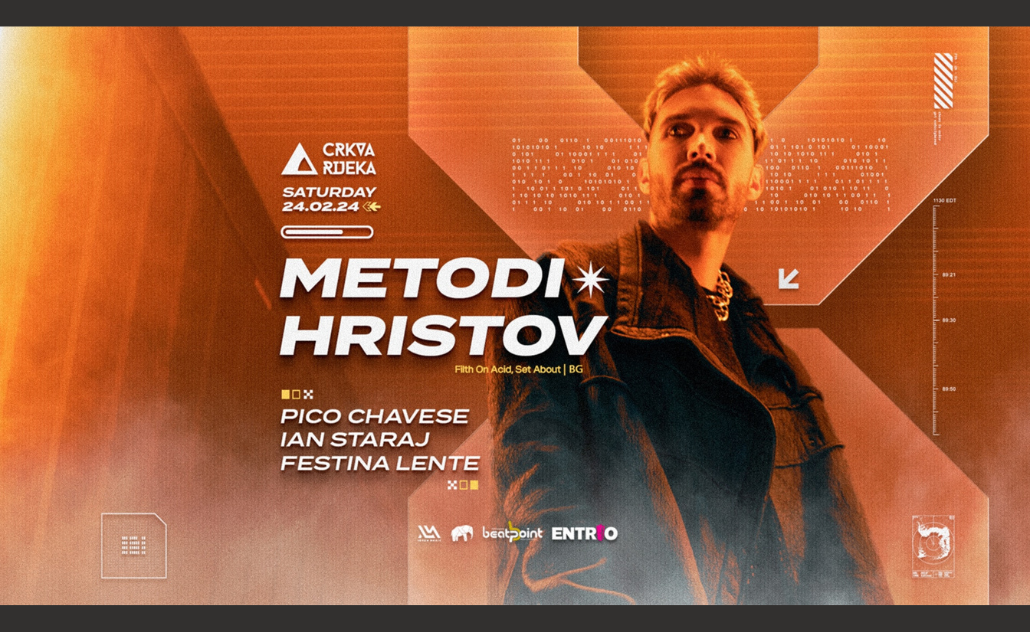 Metodi Hristov u Rijeci - Klub Crkva