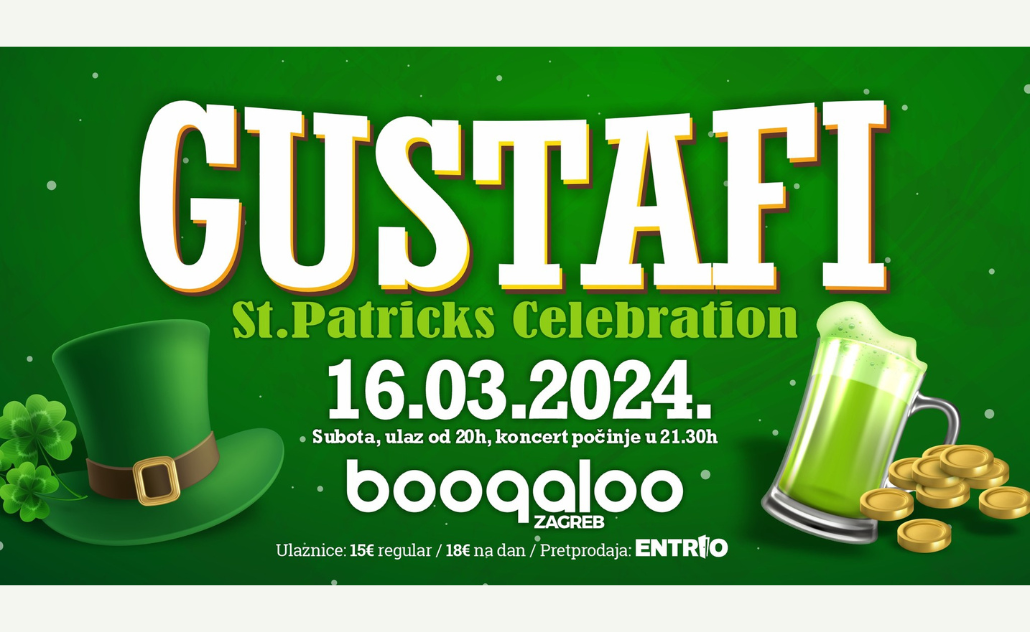 Gustafi i Edi East Trance Blues u Boogaloou: proslava sv. Patrika