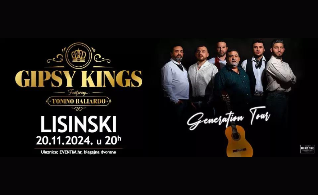 Gypsy Kings ft. Tonino Baliardo u Lisinskom