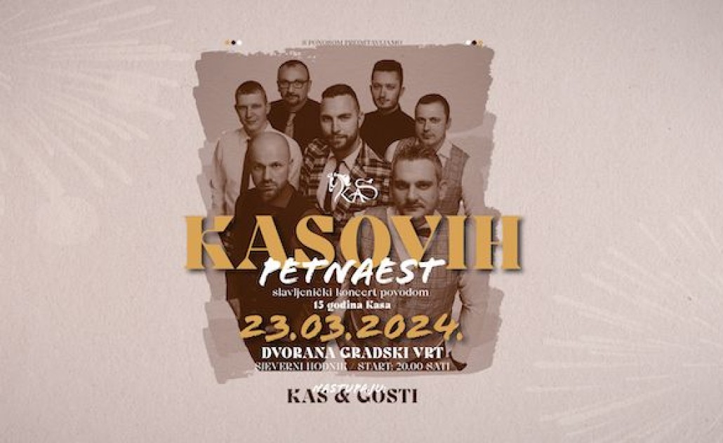 Kasovih 15 - slavljenički koncert