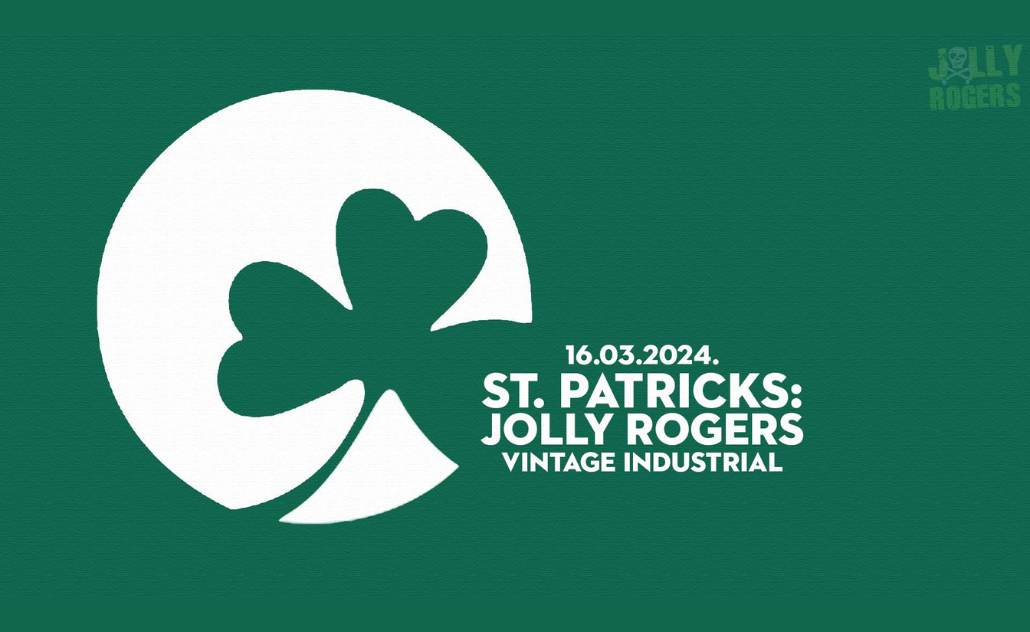 St. Patrick's Day: Jolly Rogers Live u Vintage Industrial Baru