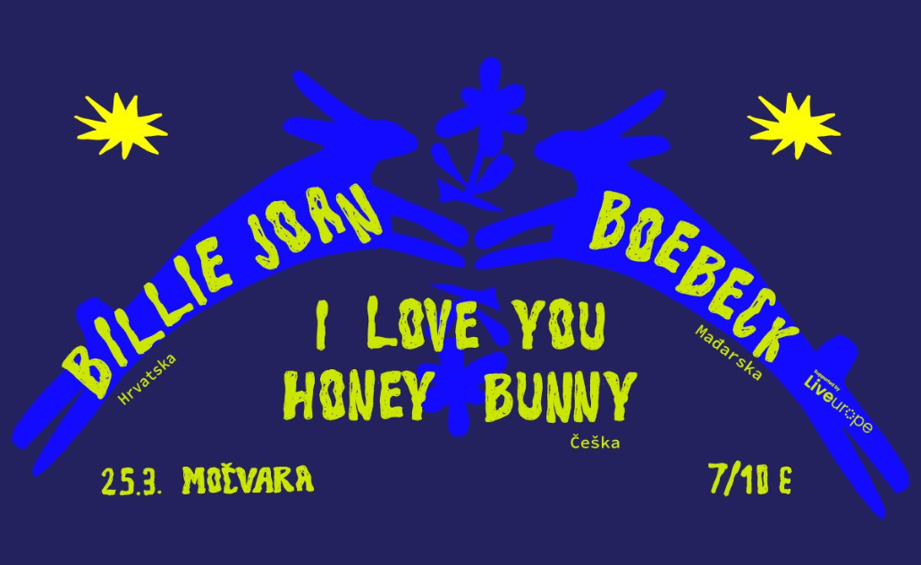 Billie Joan, Boebeck i I Love You Honey Bunny u Močvari