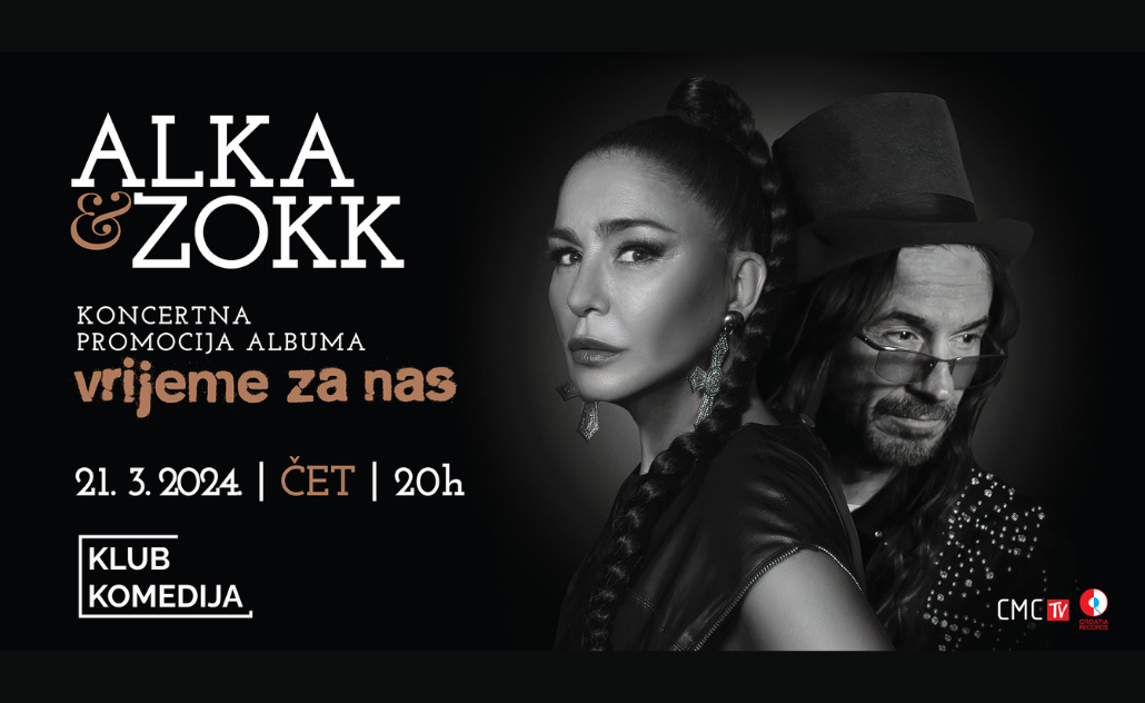 Koncertna promocija albuma Alke Vuice i Zorana Šerbedžije