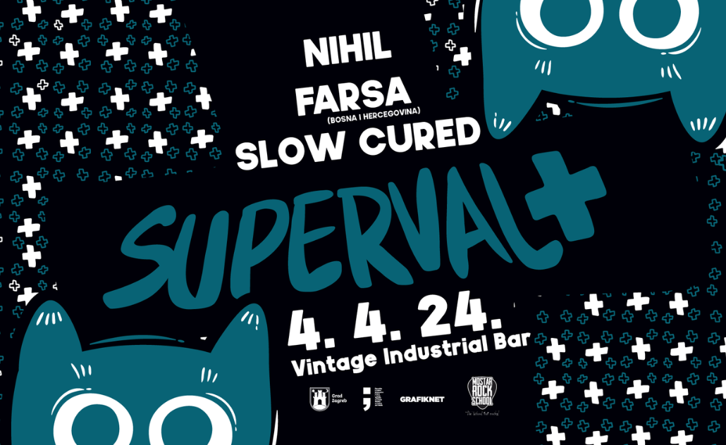 Četvrti Superval+ koncert: Nihil, Slow Cured i Farsa