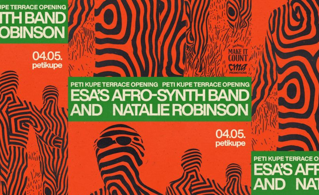 Esa's Afro-Synth Band i Natalie Robinson - Peti Kupe