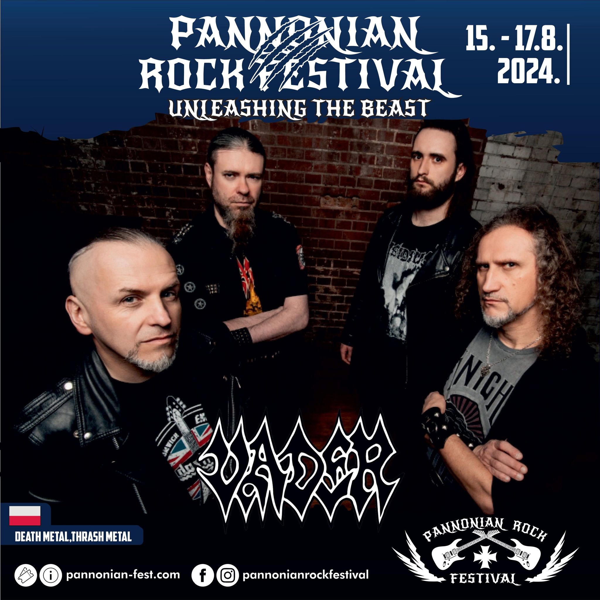 Vader Manntra - Pannonian Rock Festival