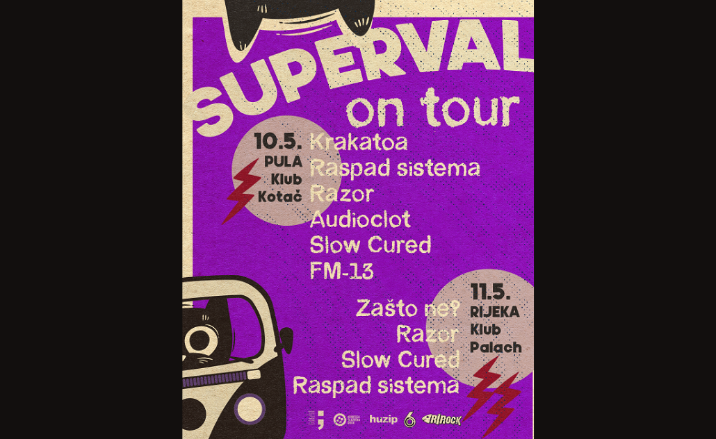 Superval on tour - Pula i Rijeka