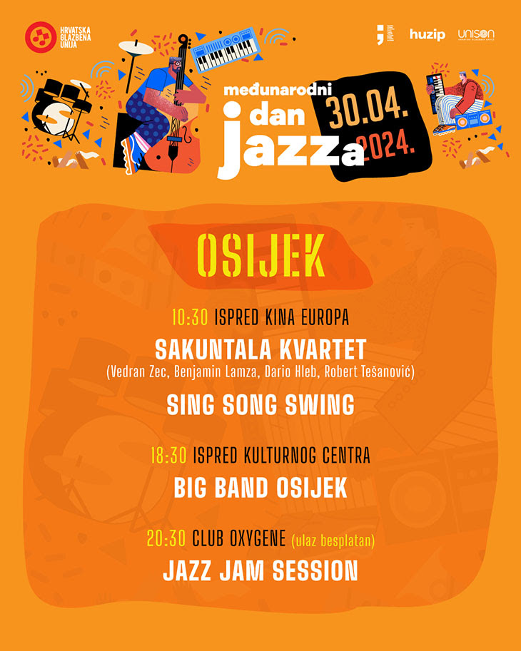 Međunarodni dan jazza 2024. - Osijek
