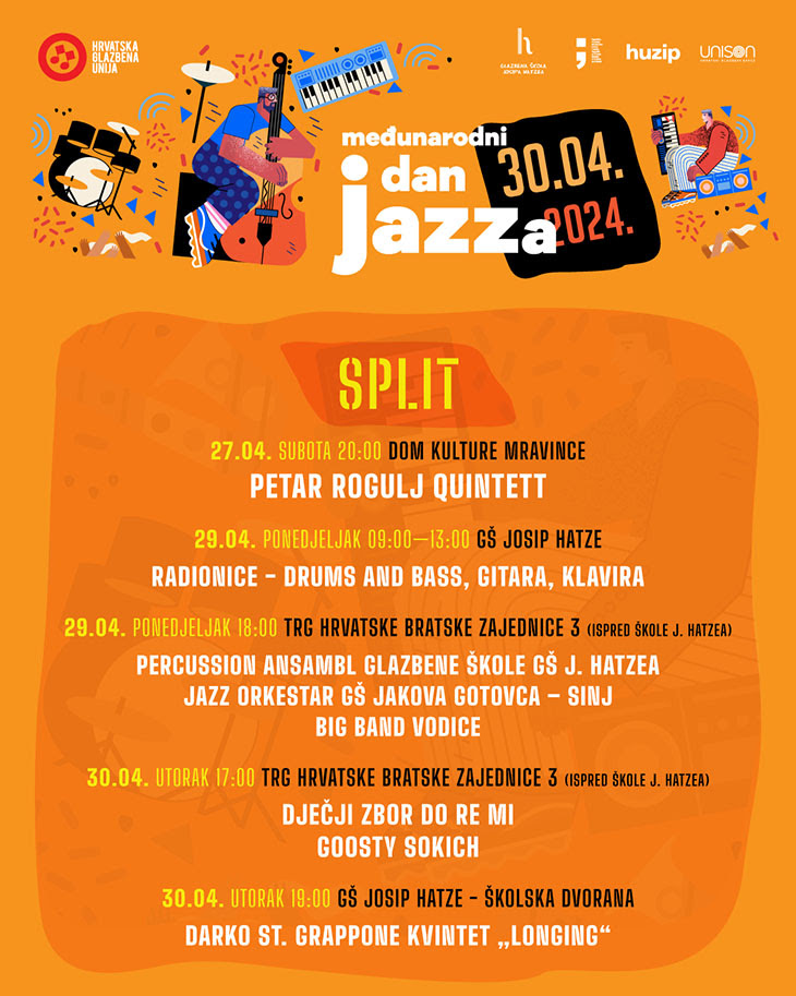 Međunarodni dan jazza 2024. - Split