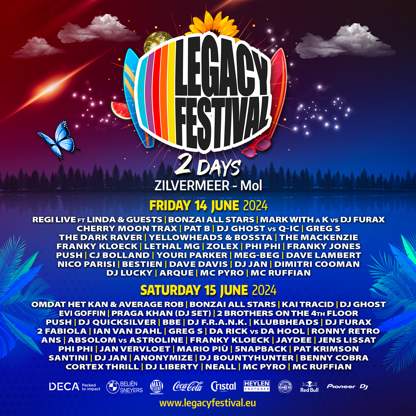 Legacy Festival 2024 - Full line up