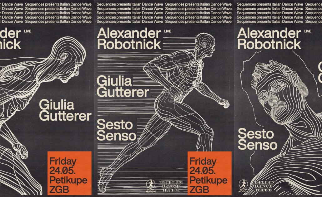 Sequences: Alexander Robotnick (live), Sesto Senso, Giulia Gutterer