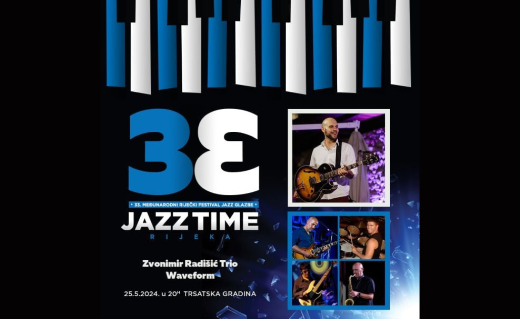 33. JazzTimeRijeka: Zvonimir Radišić Trio / Waveform