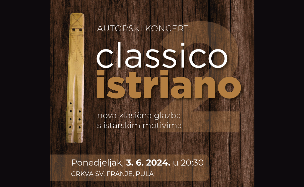 Classico istriano - Autorski koncert Luke Demarina