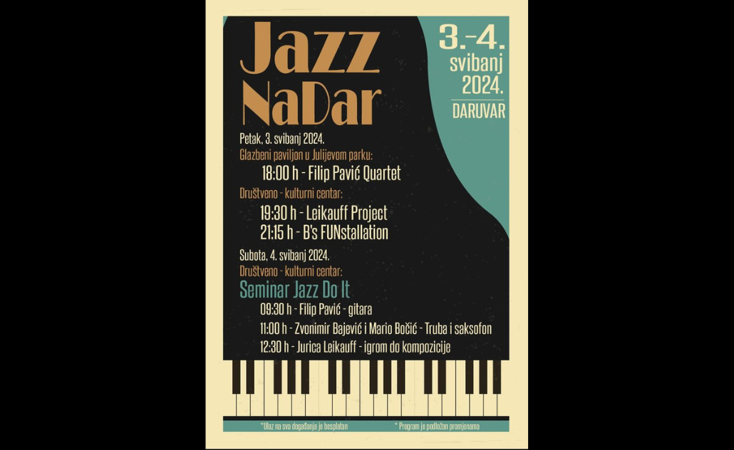 JazzNaDar: Novi jazz festival