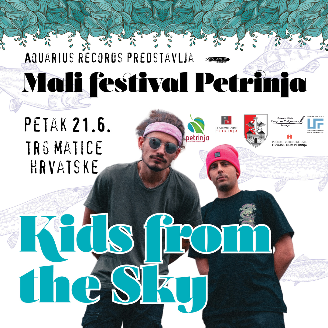 Mali festival Petrinja - kids from the sky