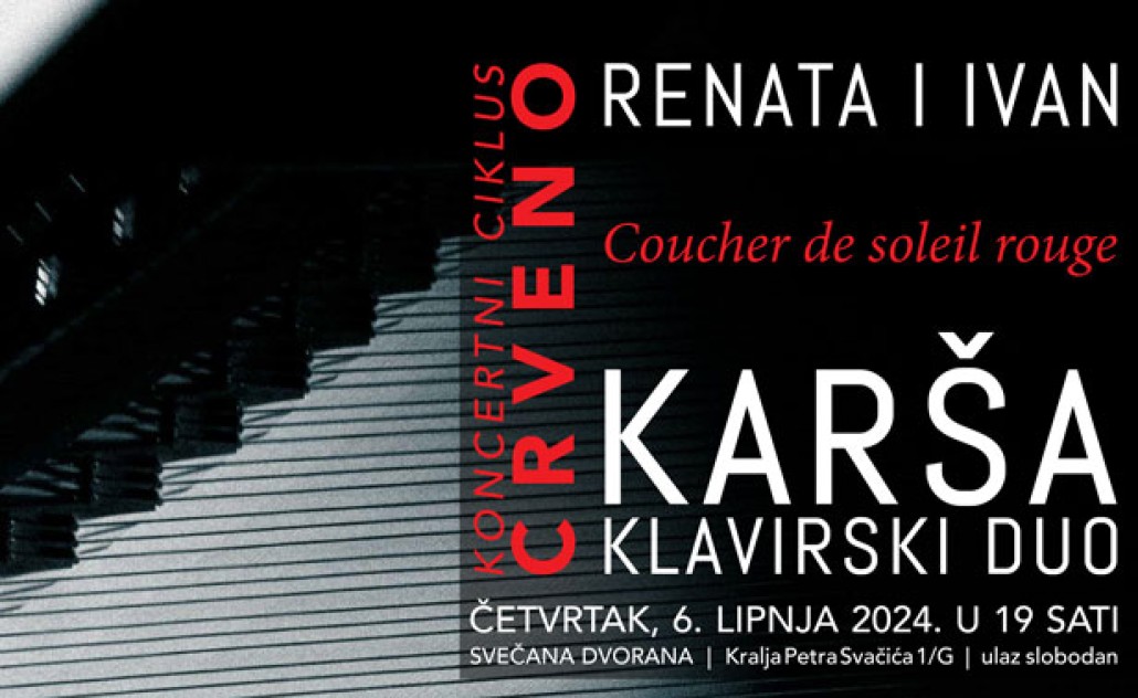Koncertni ciklus Crveno: Renata i Ivan Karša
