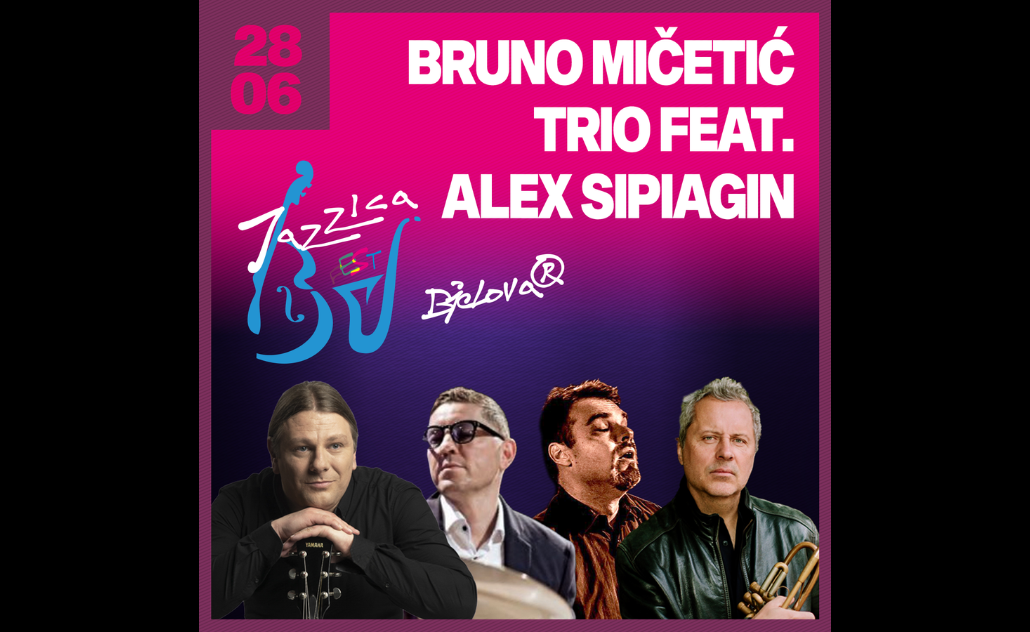 Jazzica Fest: Bruno Mičetić Trio feat. Alex Sipiagin