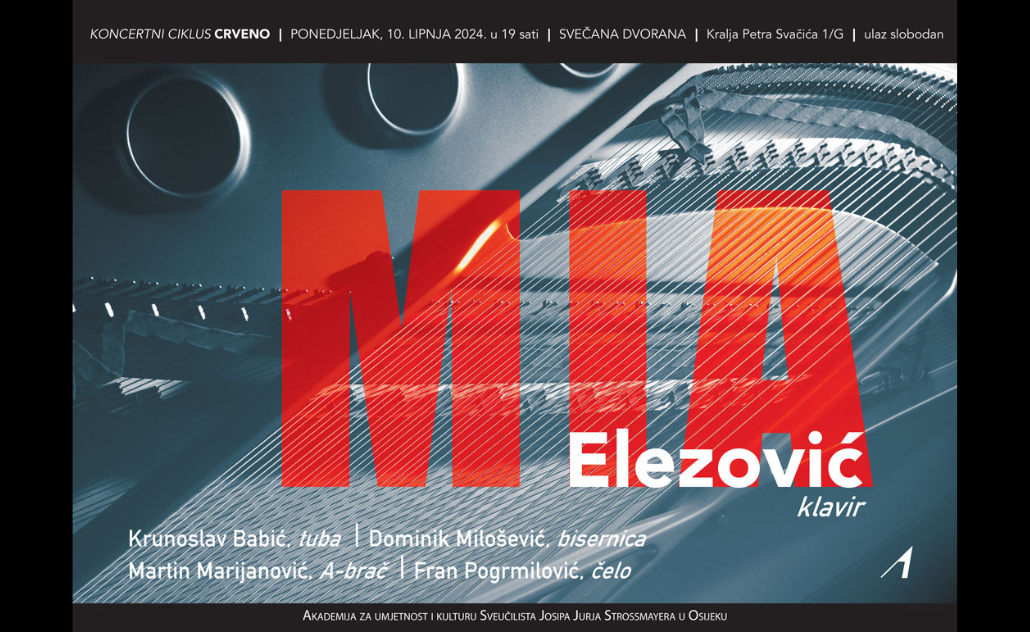 Koncertni ciklus Crveno: Mia Elezović