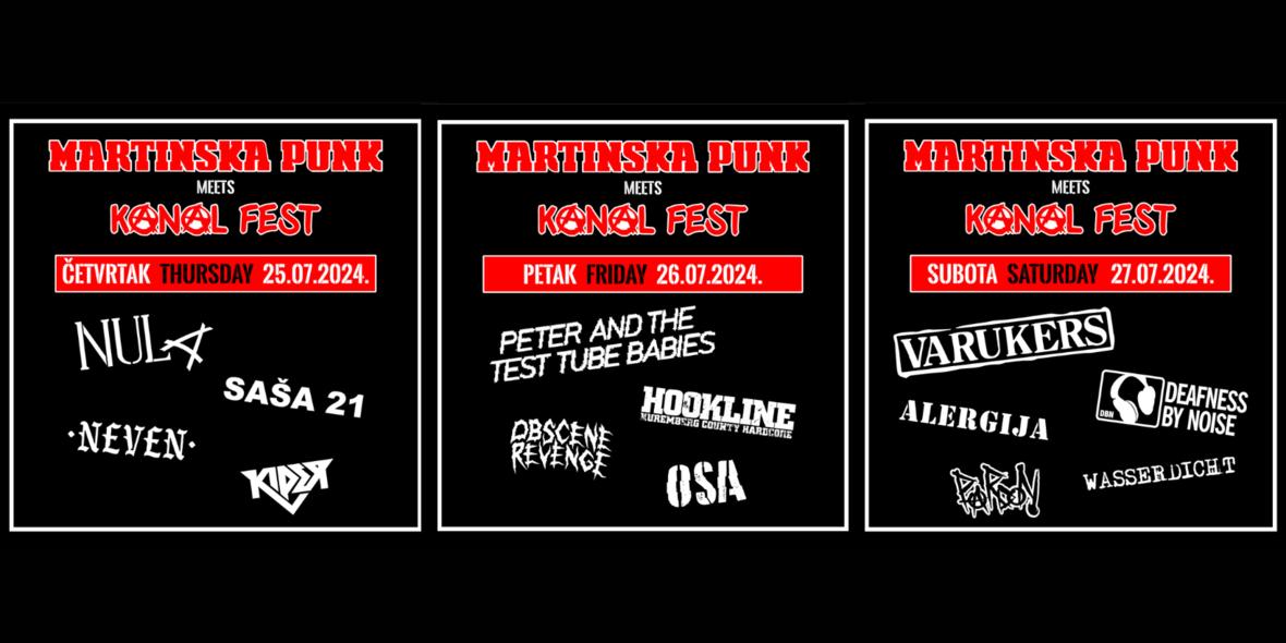 Martinska Punk meets Kanal Fest